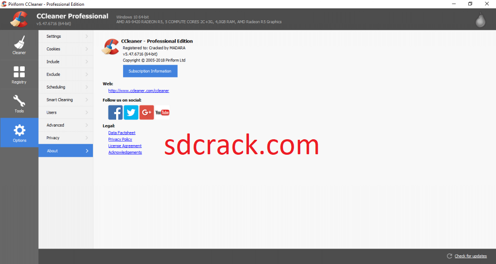 CCleaner Professional 6.07.10191 Crack + Latest Free 2023