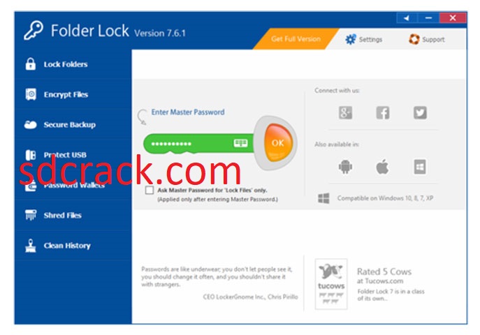 Folder Lock 7.9.2 Crack + Final Latest Version 2022