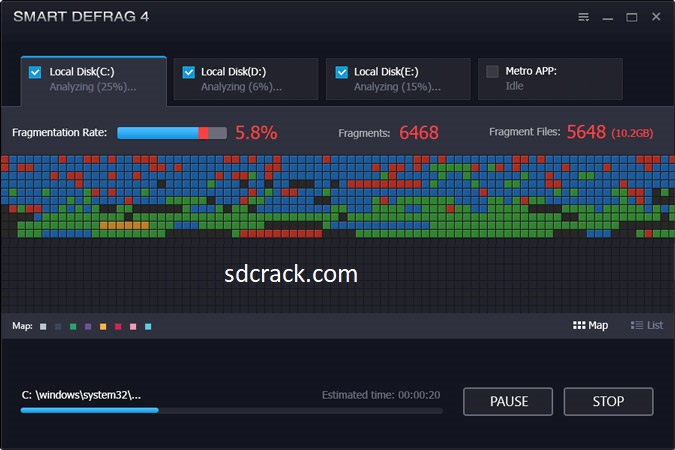 IObit Smart Defrag Pro 8.3.0.254 With Crack Key 2023 Latest Free