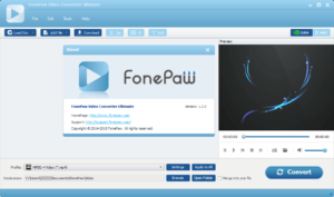 FonePaw Video Converter Ultimate 9.3.0 Crack Full Download 2022