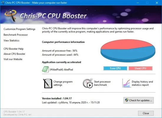 Chris PC CPU Booster 6.08.08 Crack Latest Version 2022