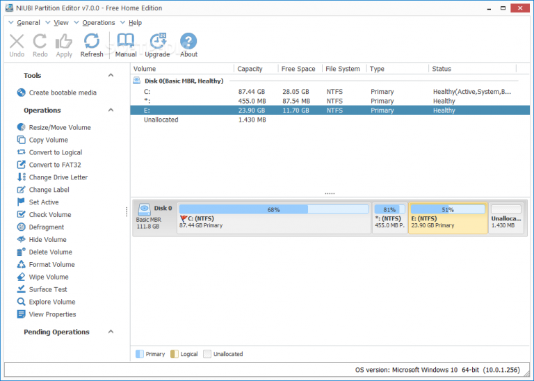 download the new for android NIUBI Partition Editor Pro / Technician 9.7.3